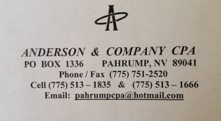 Anderson & Company CPA, Anderson Tax Service Corp