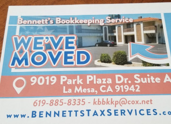 Bennett's bookkeeping service