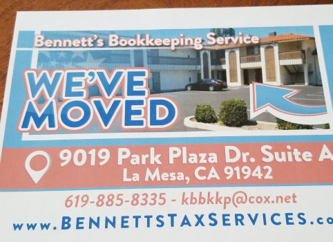 Bennett's bookkeeping service