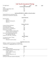 Cali Tax and Insurance