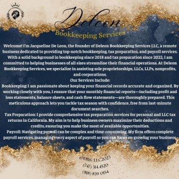 Deleon Bookkeeping Services LLC