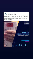 Dulce's Svcs/Insurance/Tax, DMV Registration Svcs