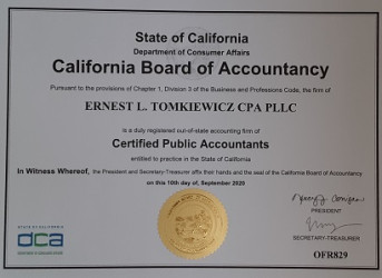 Ernest L Tomkiewicz CPA PLLC