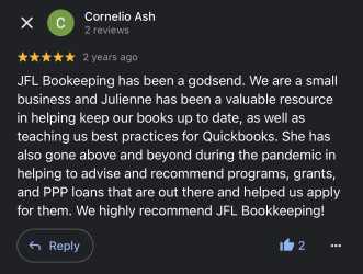 JFL Bookkeeping Remedies & Consultation