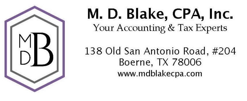 M. D. Blake, CPA, Inc.
