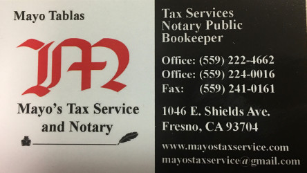 Mayo's Tax Service & Notary Public Inc.