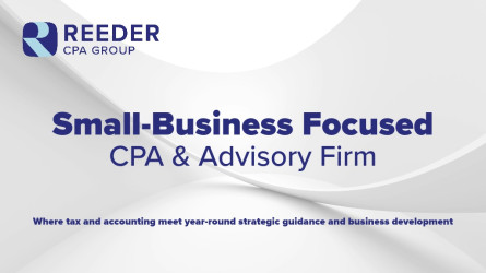 Reeder CPA Group Certified Public Accountants