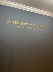 Rosenberg & Company, P.C. Certified Public Accountants