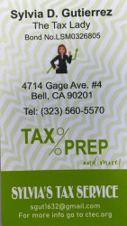 Sylvia Gutierrez Tax Services LLC
