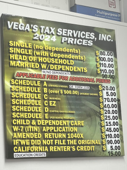 Vega's Tax Services