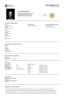 Walia Tax & Live Scan Consultant